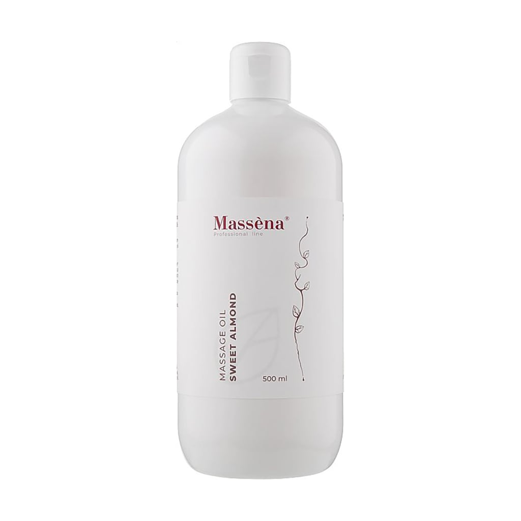 Олія для масажу тіла Massena Sweet Almond Massage Oil, 500 мл